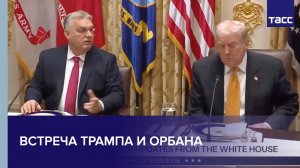Трамп принимает Орбана в Белом доме