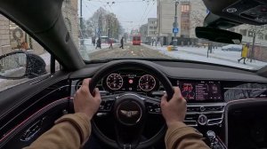 BENTLEY FLYING SPUR AZURE V8 2024 POV Test Drive