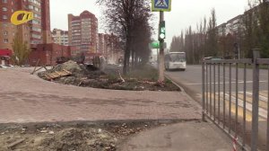 О ХОДЕ РАБОТ ПО БЛАГОУСТРОЙСТВУ ПЕШЕХОДНОЙ ЗОНЫ В 13-М МИКРОРАЙОНЕ