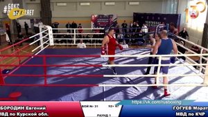 ПОЛИЦЕЙСКИЙ ИЗ ЖЕЛЕЗНОГОРСКА Е. БОРОДИН УСПЕШНО ВЫСТУПИЛ НА ЧЕМПИОНАТЕ МВД РФ ПО БОКСУ В ЧЕЛЯБИНСКЕ