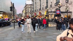 Вест-Энд Лондона на закате: Самая оживлённая улица - виртуальная прогулка по сердцу столицы