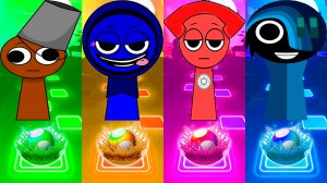 Coffin Dance Спрунки 124 уровень - Мультики про Спрунке | МУЛЬТФИЛЬМЫ SPRUNKI в Tiles Hop