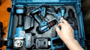 Качественная реплика набора инструментов Макита 4в1, с нормальными АКБ!!!