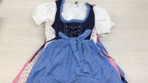 сти107тл. Платья Дирндль Германия