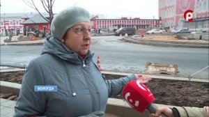 Более чем на 30% завершен второй этап благоустройства площади Бабушкина в Вологде.