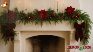 Как украсить дом и елку к Новому Году 2026 фото идеи для вдохновения 🎍🎄🎅🏼 (7)