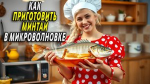 Как приготовить минтай в микроволновке