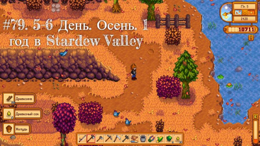 #79. 5-6 День. Осень. 1 год в Stardew Valley