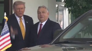 Орбан прибыл в белый дом на переговоры с Трампом