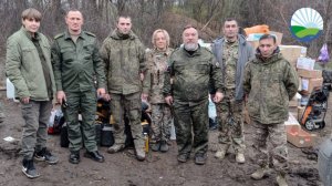 Доставка гуманитарной помощи 3-му батальону 272-го полка 47-й дивизии