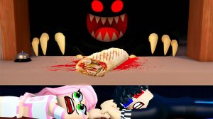 🌯НОЧНАЯ СМЕНА В СТРАШНОЙ ШАУРМЕЧНОЙ В РОБЛОКС! ШЕДИ И ЛЕСКА ROBLOX