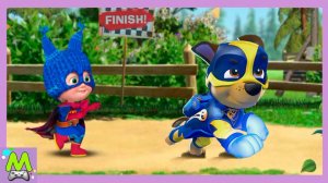 Маша и Медведь против Мегащенков из Щенячьего Патруля.Бегалки на Ферме и Спасение Города.Кто Лучше