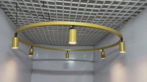 Подвесное кольцо с трековыми светильниками Loop Track