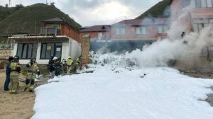 Очевидец поделился подробностями крушения вертолета в Дагестане