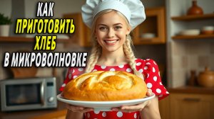 Как приготовить хлеб в микроволновке