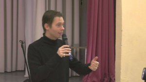 Актер Аристарх Венес встретился с учащимися Лицея № 1 в Павловском Посаде