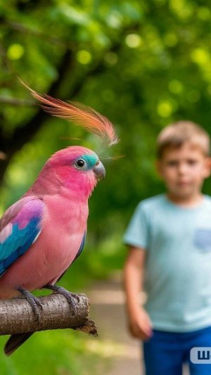 Юмористическая сказка о Лёне и волшебной птице Обломинго