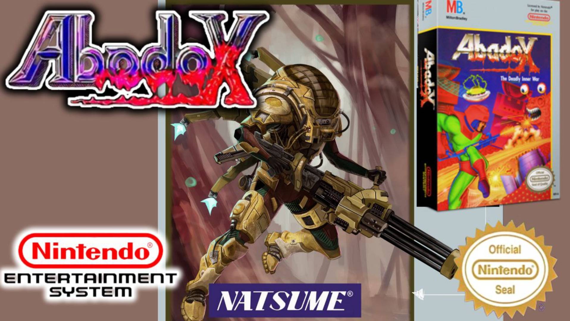 Abadox The Deadly Inner War | NES | Полное прохождение смотреть онлайн