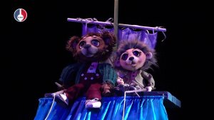 Репетиция нового спектакля «Как Ёжик и Медвежонок меняют небо» в театре кукол «Сказ»