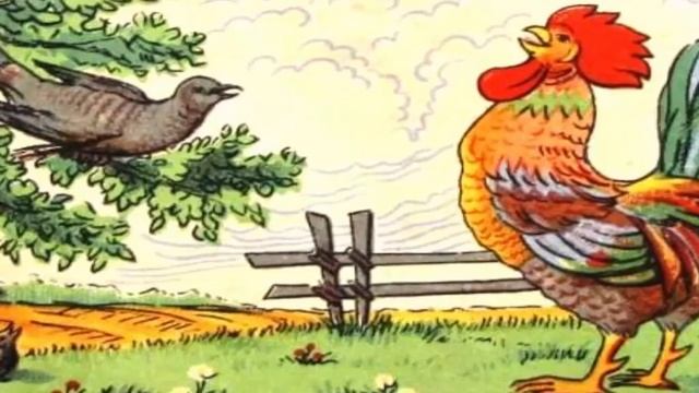 Басня Крылова Кукушка и петух смотреть онлайн