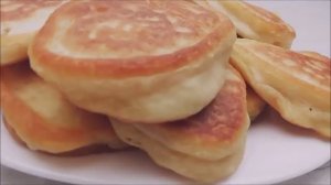 Пышные ОЛАДЬИ Как ПУХ! 👍ОЛАДЬИ ИЗ Ничего НА СКОРУЮ РУКУ/Оладьи на кефире/Оладьи Рецепт