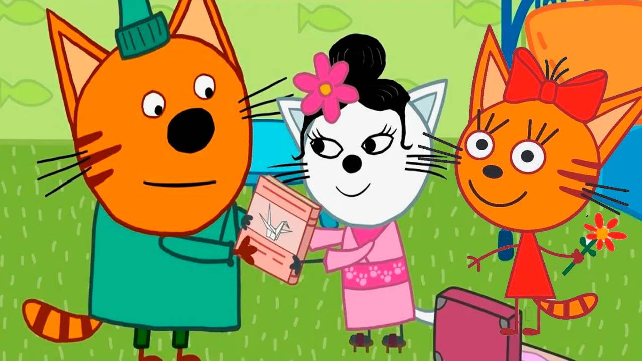 ТРИ КОТА - Мультик Три кота - Три кота смотреть - ТРИ КОТА на отдыхе