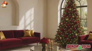 Как украсить дом и елку к Новому Году 2026 фото идеи для вдохновения 🎍🎄🎅🏼 (7)