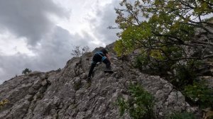 Красный Камень: САМАЯ атмосферная СКАЛА Крыма | День второй - Скалолазание!