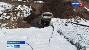 В Усинском районе продолжается капитальный ремонт моста через реку Турунъёль