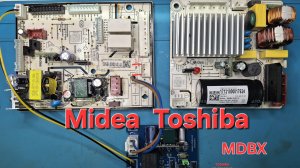 Обманка для холодильника Midea Toshiba