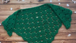МК Узор для шали крючком