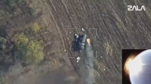 💥 «Ланцет» уничтожил установку для запуска украинских БПЛА