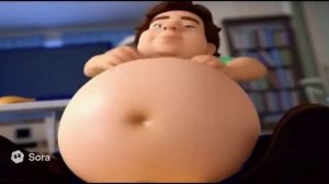 Дим Димыч решил покушать чипсов и стать большим.