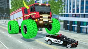 ГОНКИ и ЗАЕЗДЫ с участием монстров и полицейских машин! Описание супер-игр и заездов на Рампе