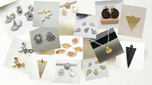 Подвески для бус, браслетов и цепочек.