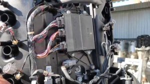 Замер компресси Лодочного мотора Yamaha F250FET (V-Max), 2011 г.