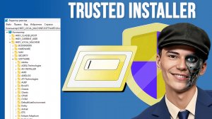 Изменять параметры реестра под владельцем TrustedInstaller