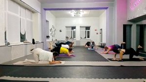 тренировка с гантелями