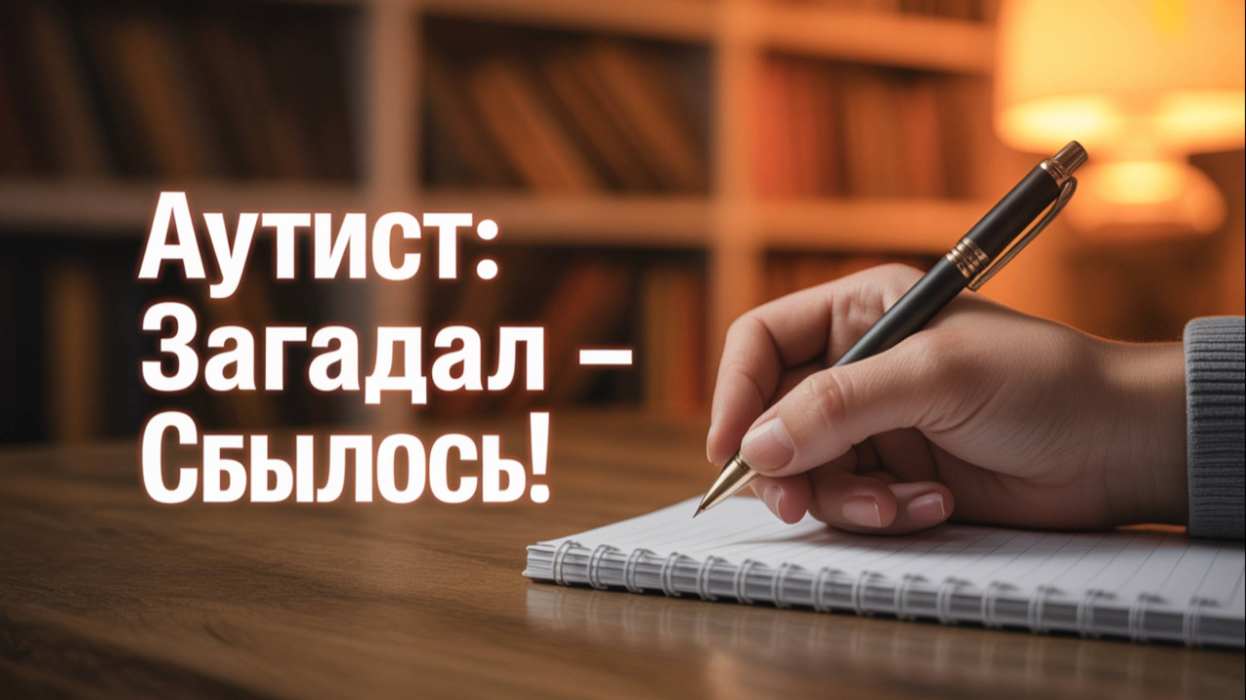 Загадал написал сбылось простая мощная техника исполнения желаний Аутиста Аутист Психодиагностика