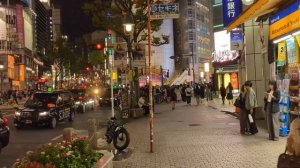 Сибуе вечером 🌆 Токио - неон, ритм и живая энергия улиц