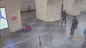 ‼️В Московском метро задержали мужчину, напавшего на пассажира на станции «Проспект Мира»‼️