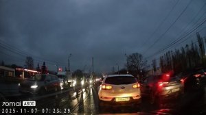 Дорожная ситуация на Новикова-Прибоя