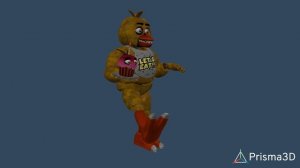 Курица Чика, анимация из игры Бабушка