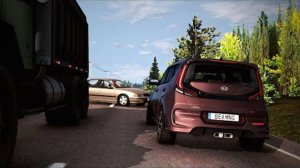 BeamNG Drive — Безрассудное вождение и аварии на дорогах