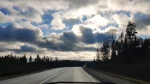 Дороги Карелии осенью