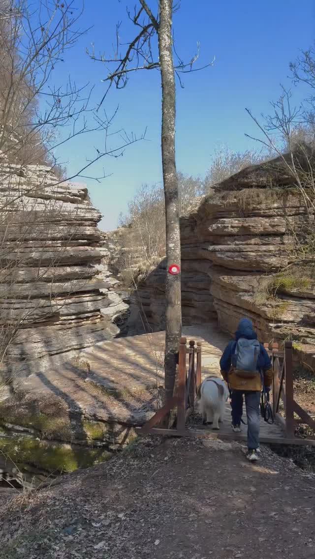 Ущелье, которое называется "Горшки" и водопад Тупавица. Самые красивые места мира. Сербия смотреть онлайн