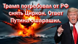 Рютте и Трамп потребовали от России снять с вооружения Циркон. Ответ Путина ошарашил.