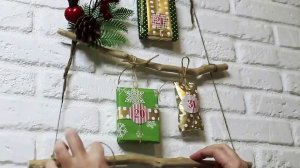 Простая ИДЕЯ для адвент календаря / Новогодний декор своими руками