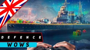 КРЕЙСЕР DEFENCE! БРИТАНСКИЙ УТЮГ С ПОЧТИ ПУШКАМИ ЛИНКОРА! WORLD OF WARSHIPS