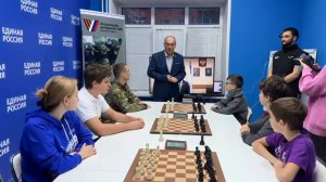 Во Фрязино состоялся турнир «Шахматная партия единства» с участием ветеранов СВО